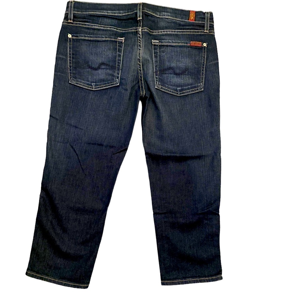 7 For All Mankind Sz:29 Capri Denim Jeans